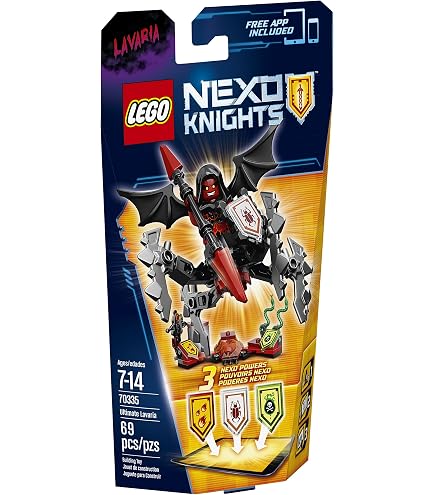 Amazon.com: Lego Nexo Knights Merlock's Library 2.0 70324 : Toys